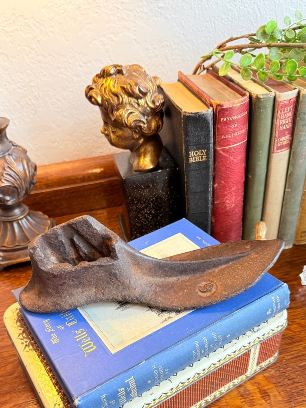 Antique Cast Iron Shoe Last Size 6 - Picture 3 of 12
